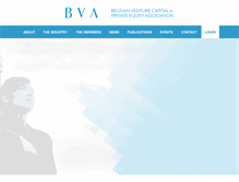 Tablet Screenshot of bva.be